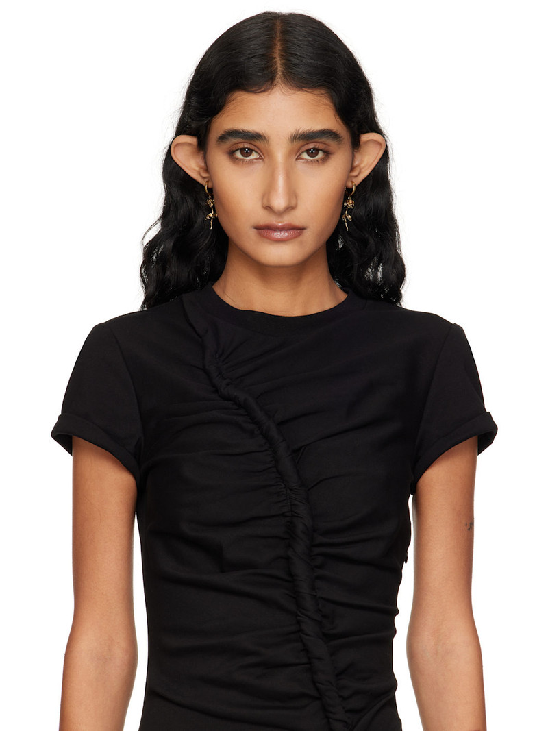 Dipped Rose Earrings 3