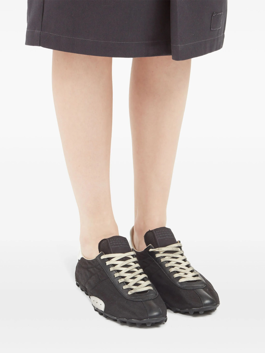 Sprinters Low Top Drill Hairy Sneakers - 7