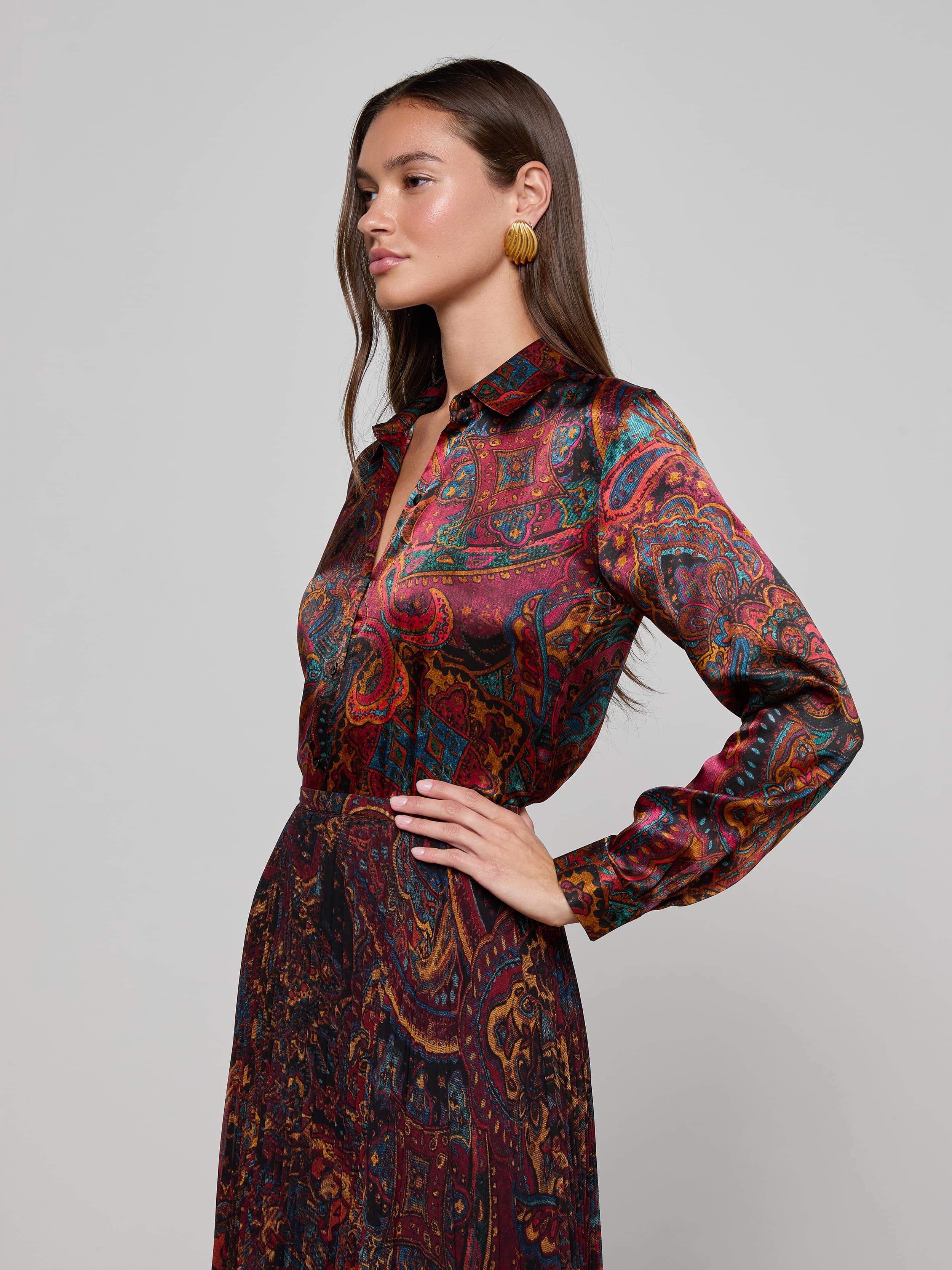 Tyler Silk Blouse - 3
