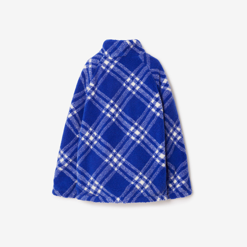 Check Fleece Reversible Jacket 5