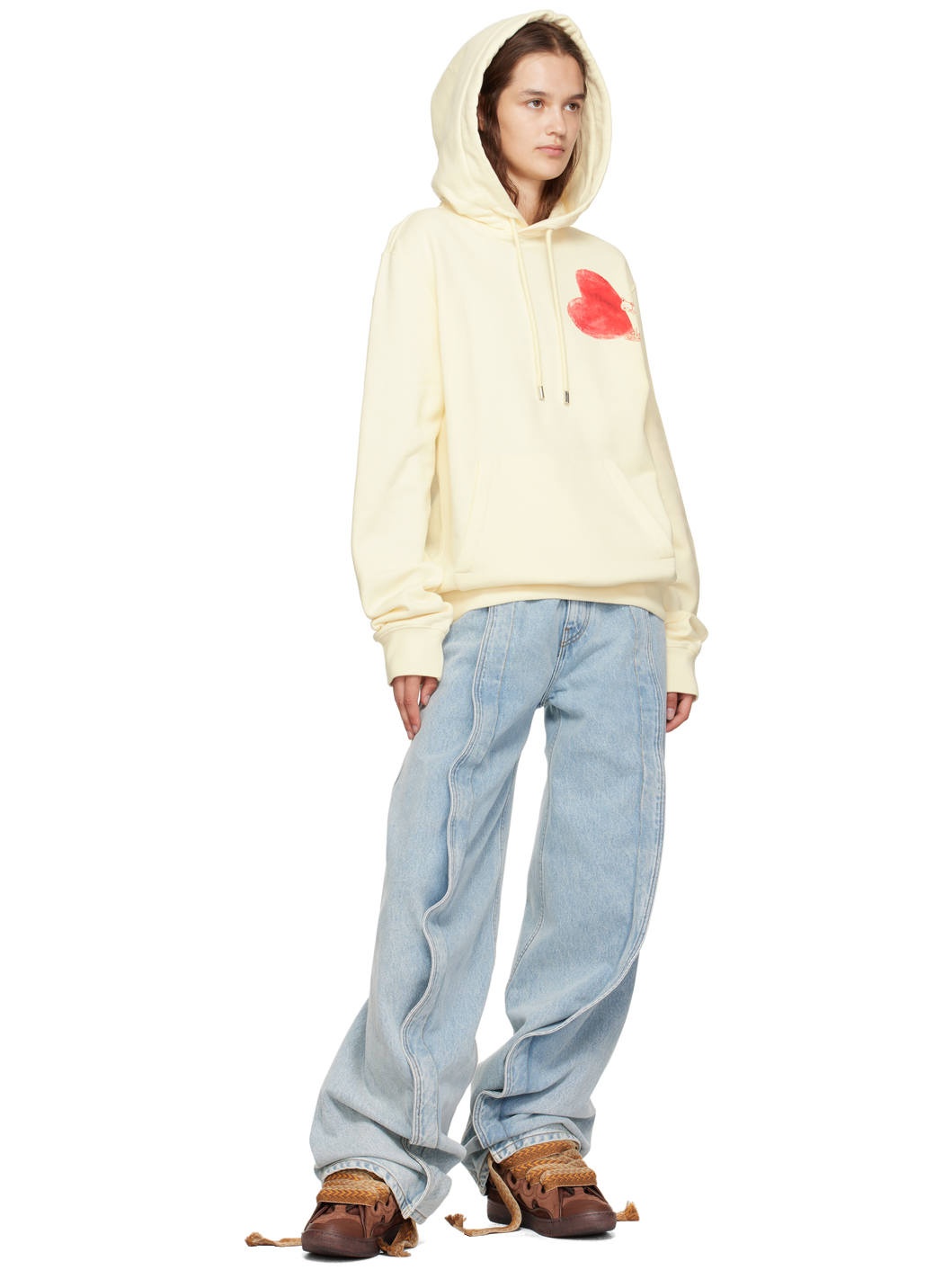 【関税込み】Lanvin イエロー Qixi Tシャツ Lanvin Yellow Qixi T-Shirt Lanvin
