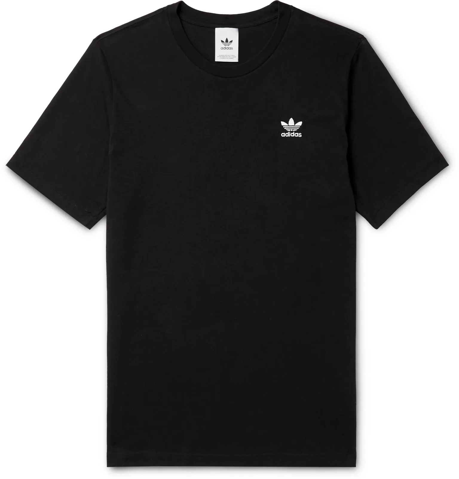 Essential Logo-Embroidered Cotton-Jersey T-Shirt - 1