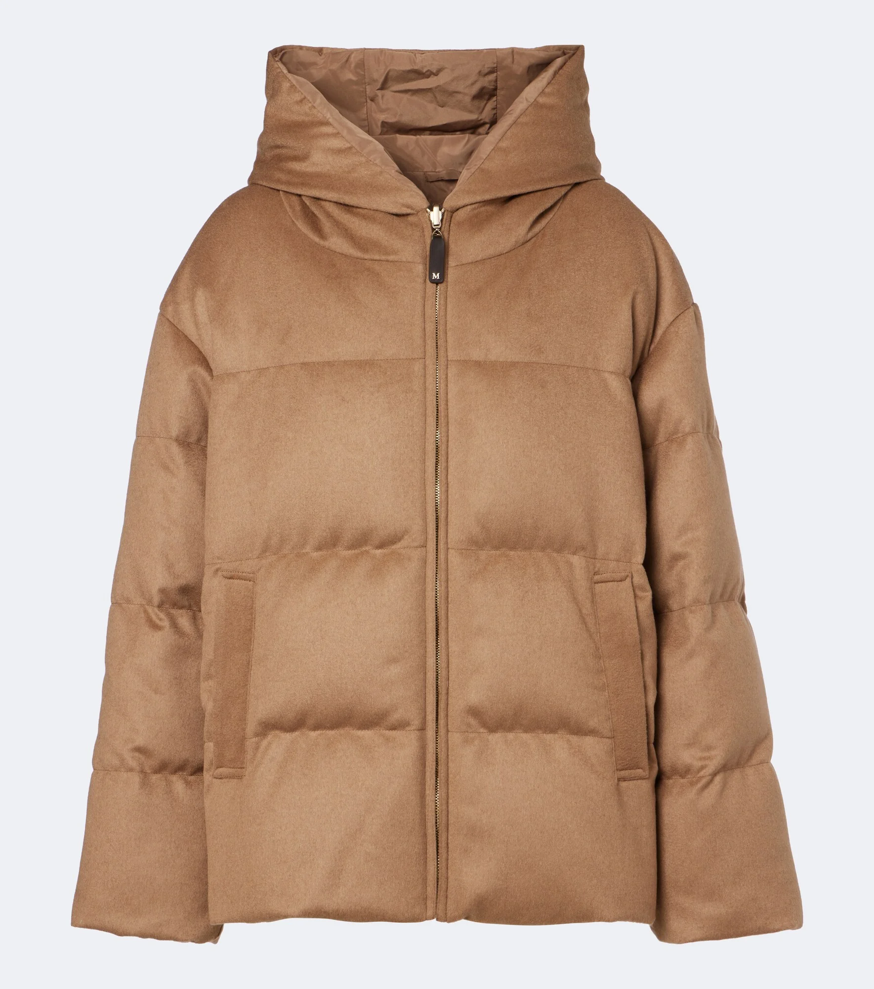 The Cube reversible camel hair puffer jacket - 1