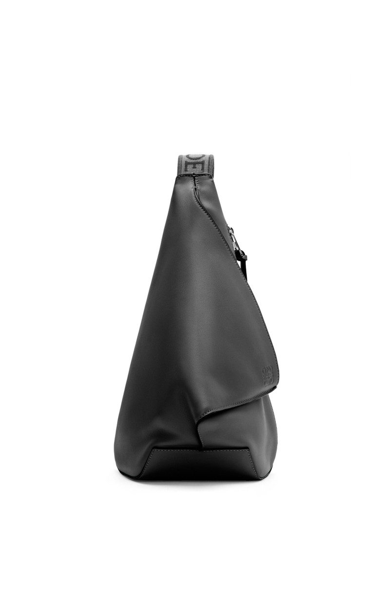 Anton Sling in supple smooth calf and jacquard 1