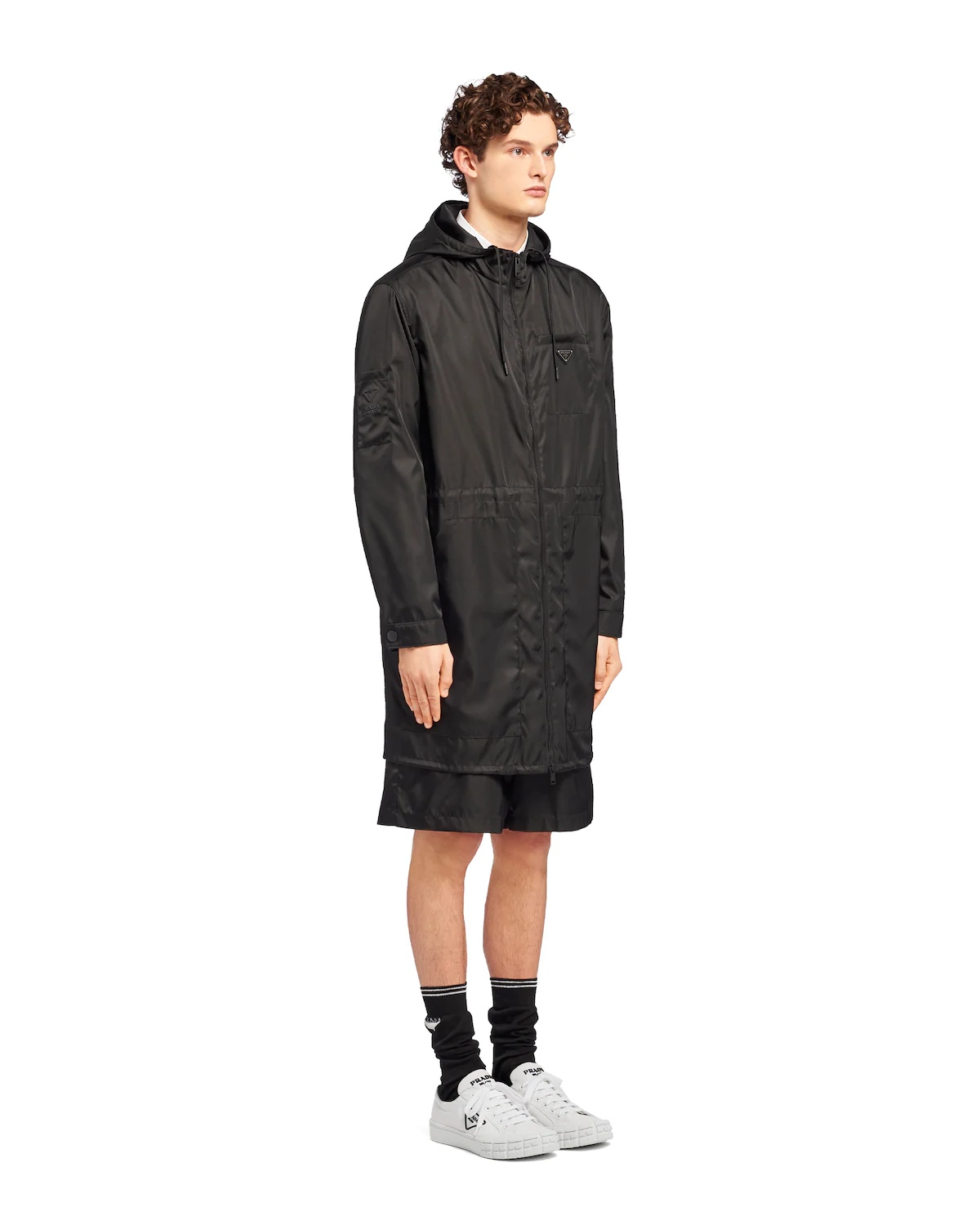 Re-Nylon raincoat - 3