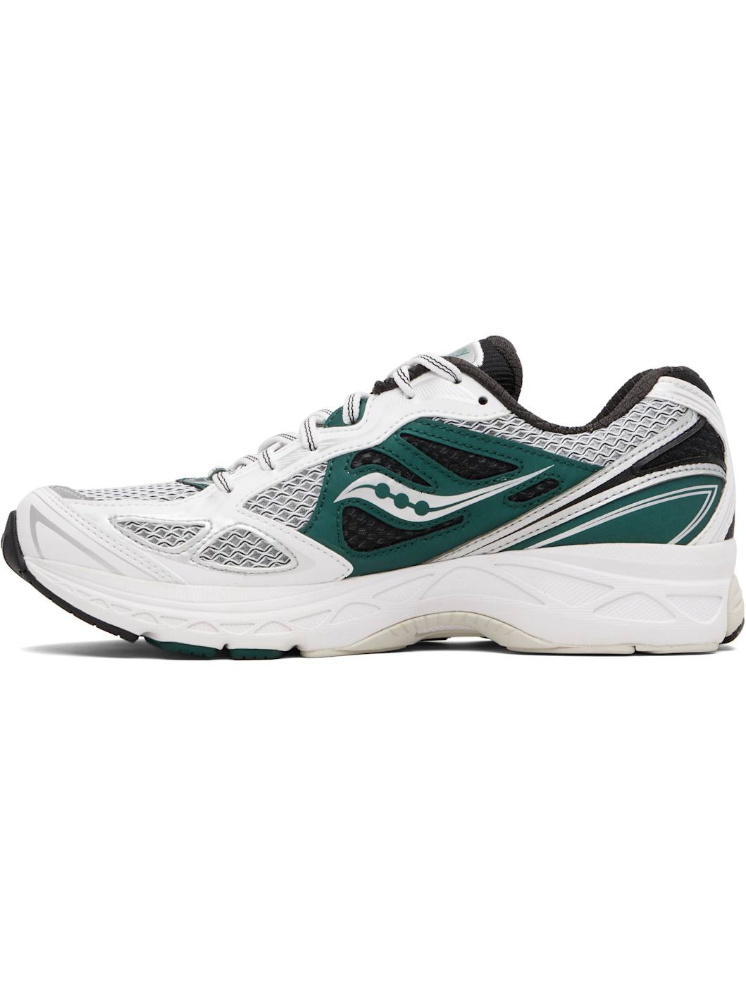White & Green ProGrid Guide 7 Sneakers - 3