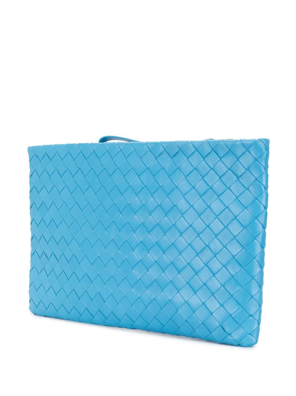 Intrecciato nappa leather clutch - 3