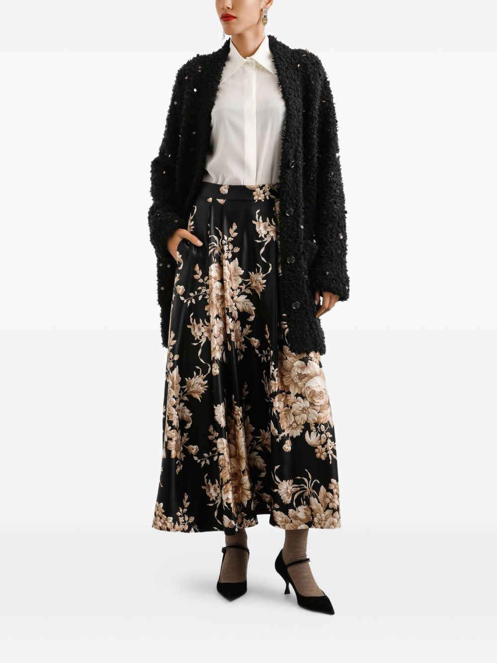 pointed-collar shirt - 2