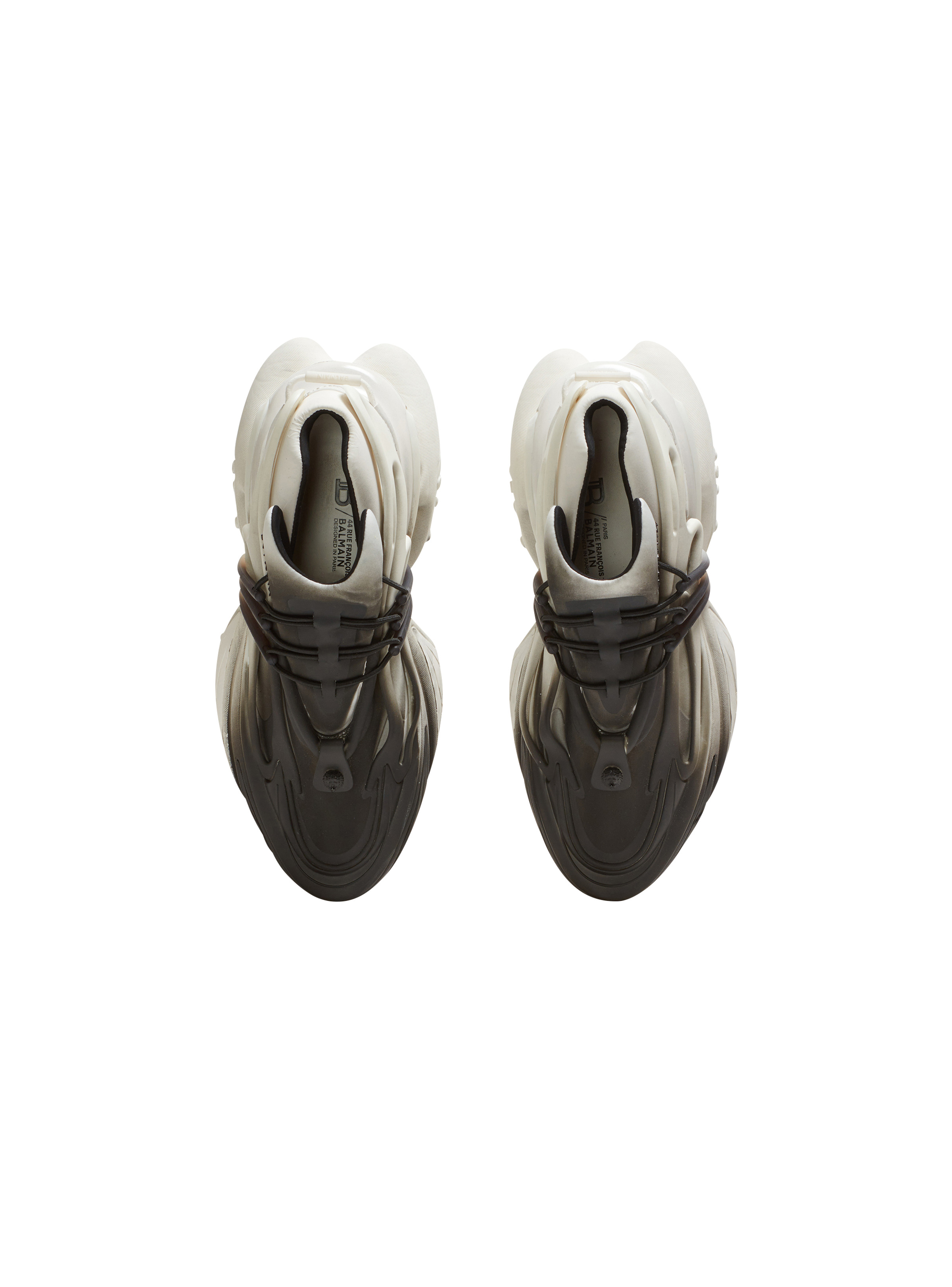 Unicorn low-top trainers in neoprene and leather - 3