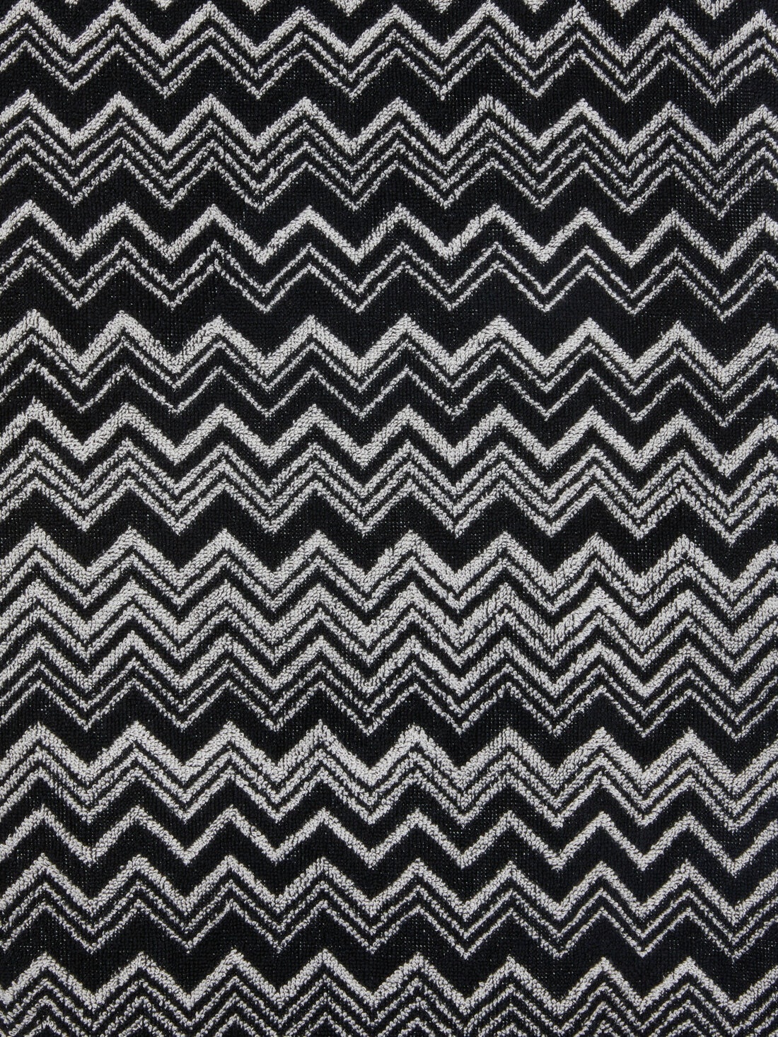 Keith chevron cotton terry bathrobe - 4