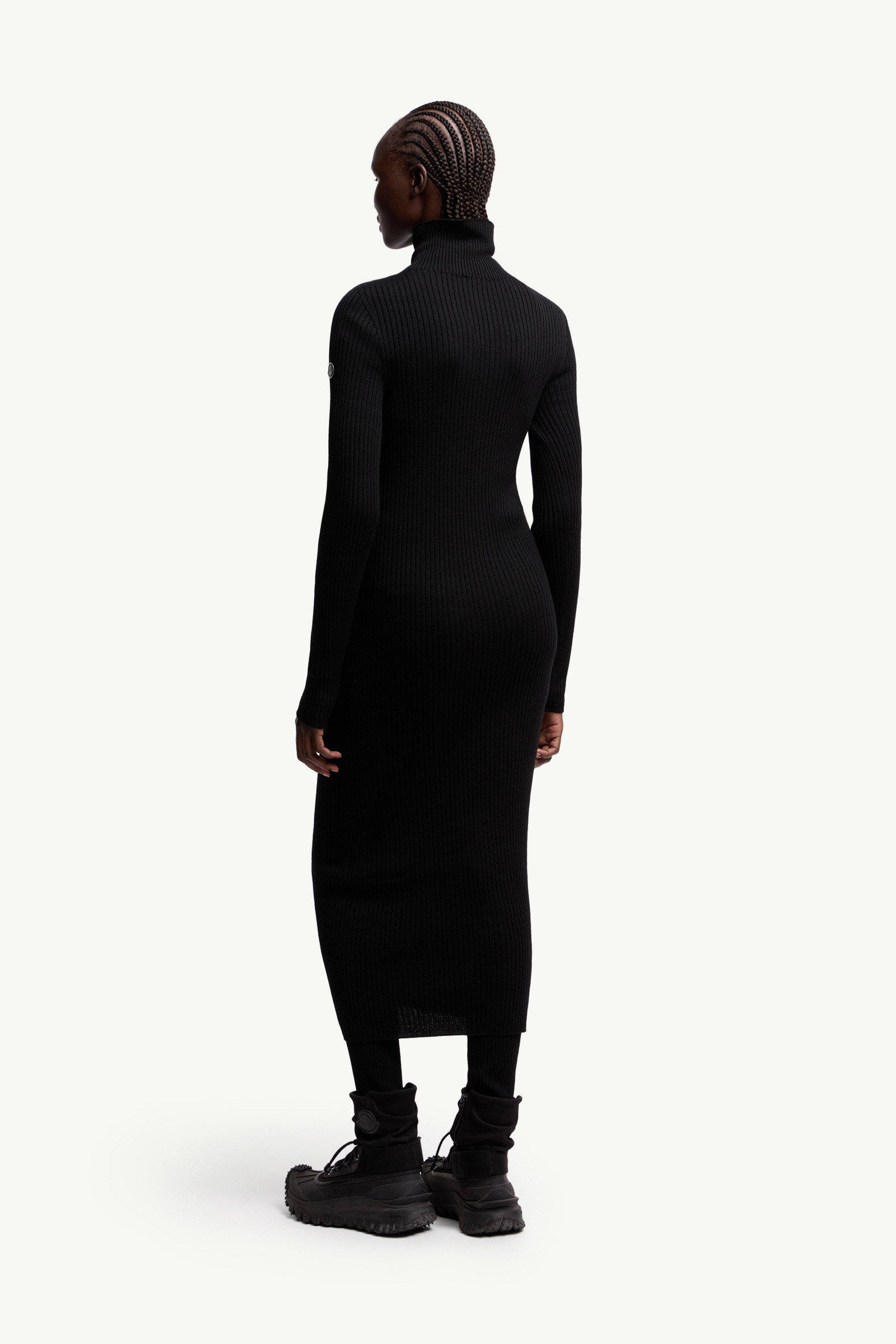 Moncler x EE72 by Edward Enninful Wool Turtleneck Dress - 5