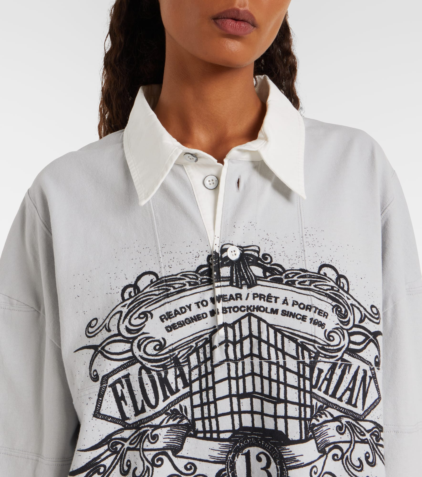 Logo cotton sweatshirt - 4