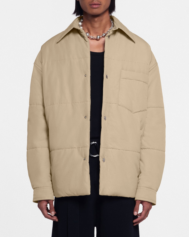 Nanushka Padded Tech Poplin Overshirt outlook
