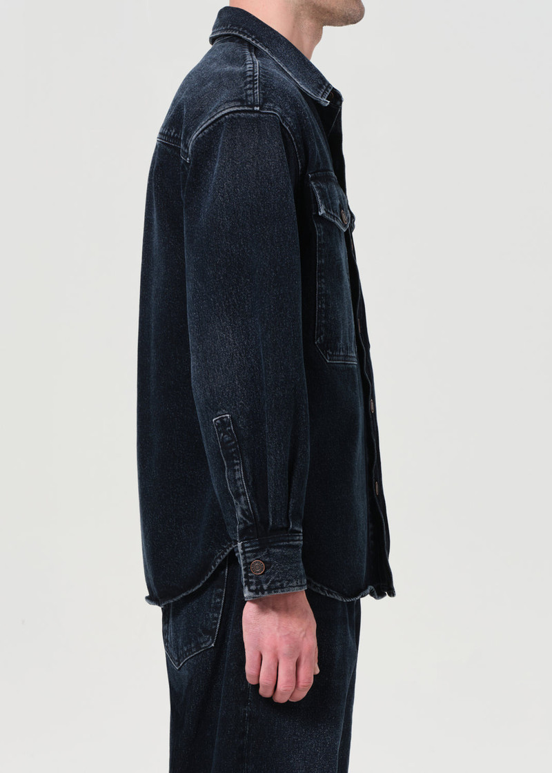 PARK DENIM SHIRT JACKET IN BOYD 4