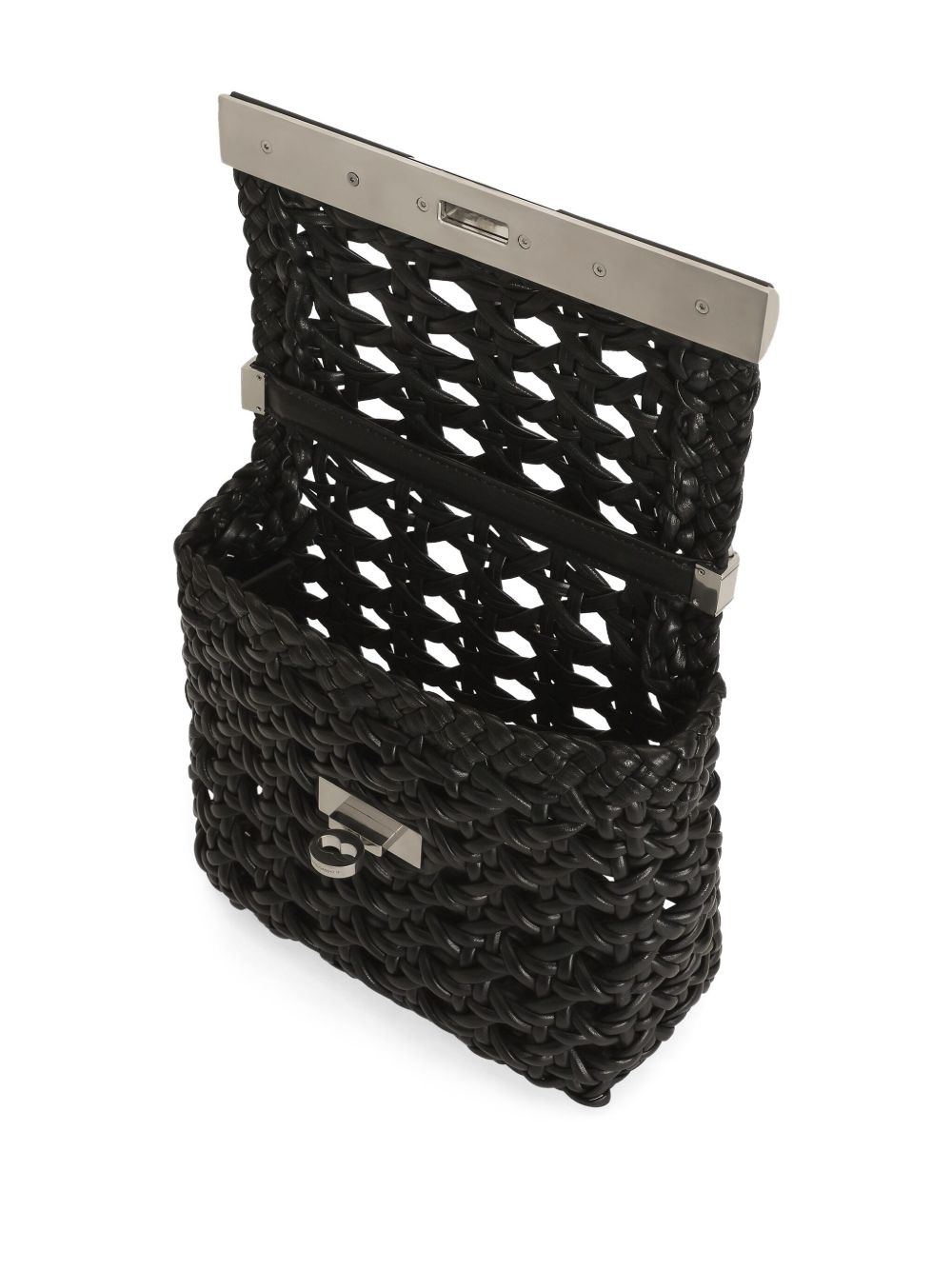 openwork shoulder bag - 6