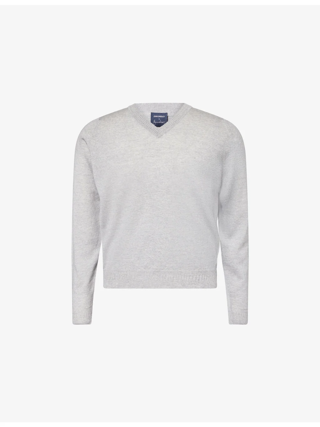 John Smedley X Bill Nighy V-Neck Merino Wool Jumper - 1