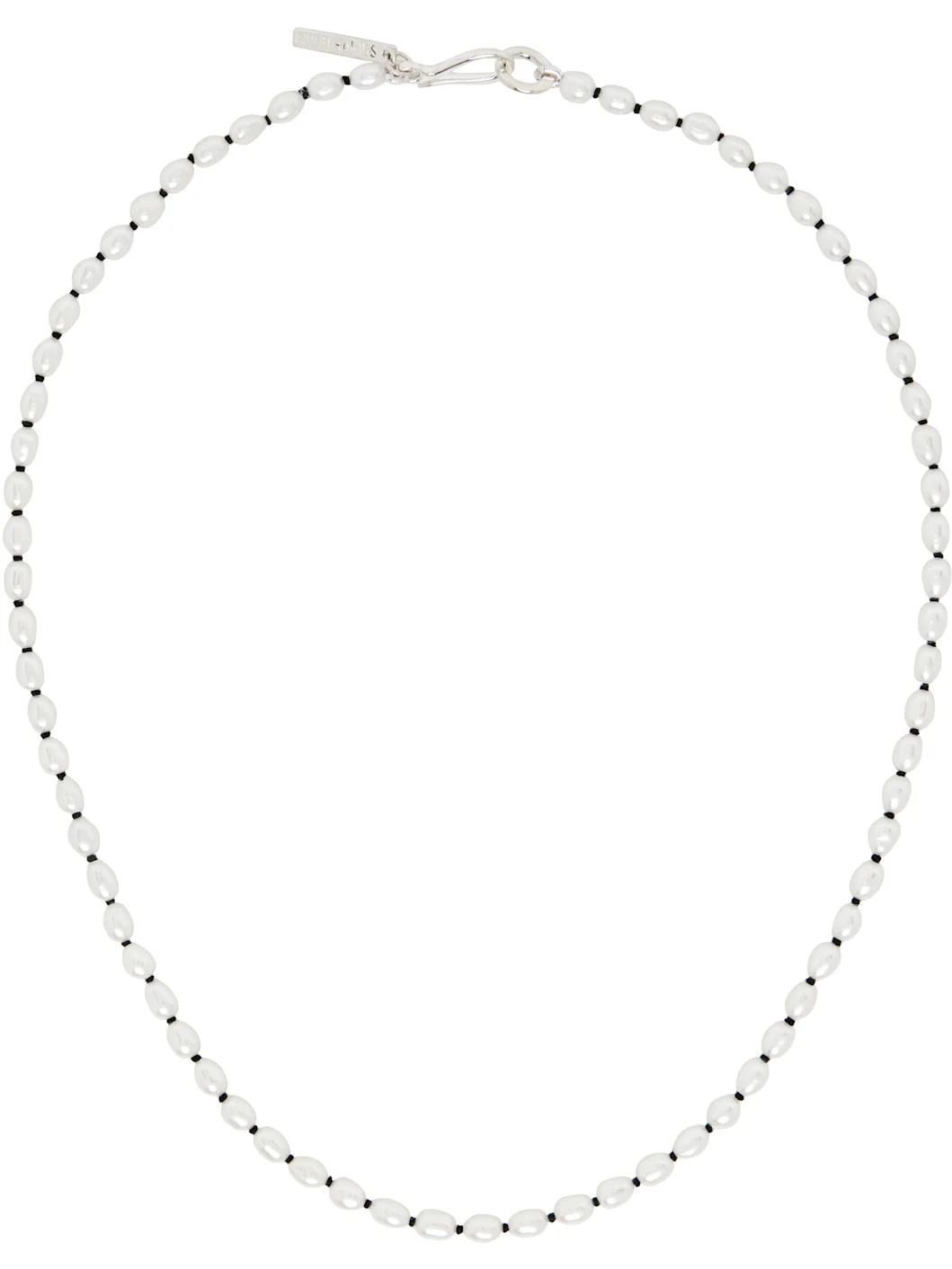 Tiny Pearl Collar Necklace - 1
