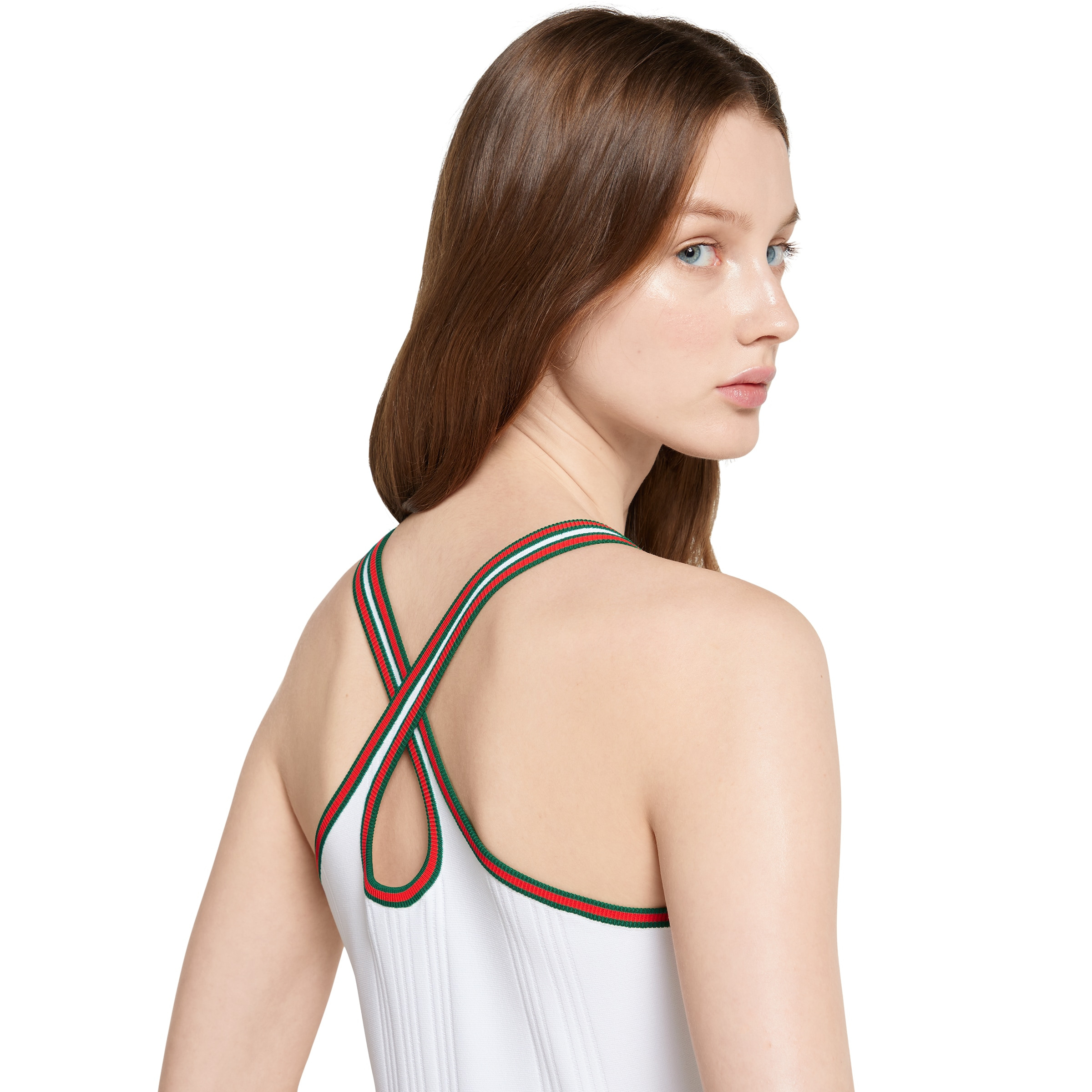 Stretch viscose dress with Web - 5
