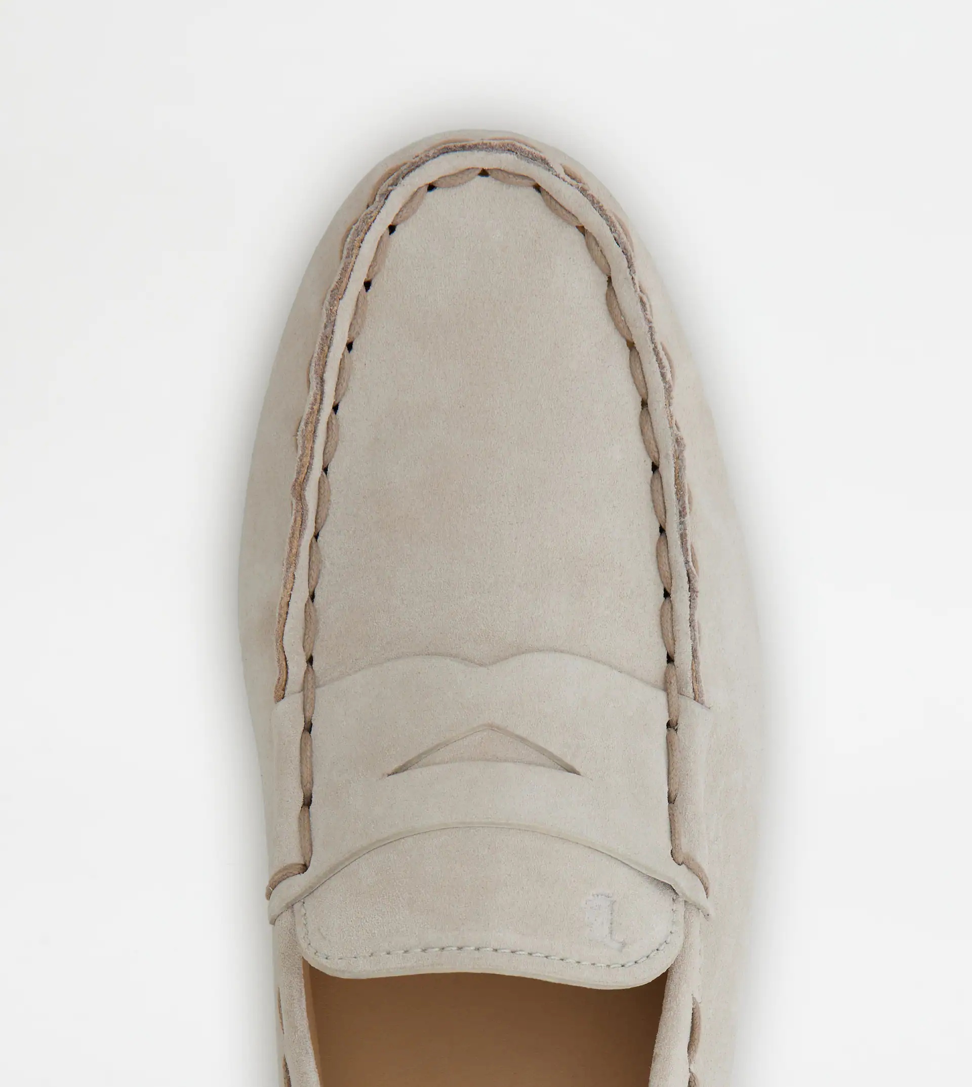 GOMMINO DRIVING SHOES IN SUEDE - BEIGE - 4