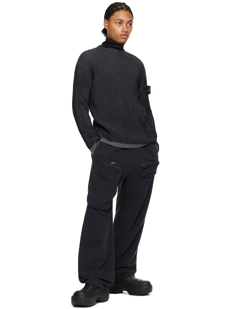 crocs Black Stomp Clogs outlook