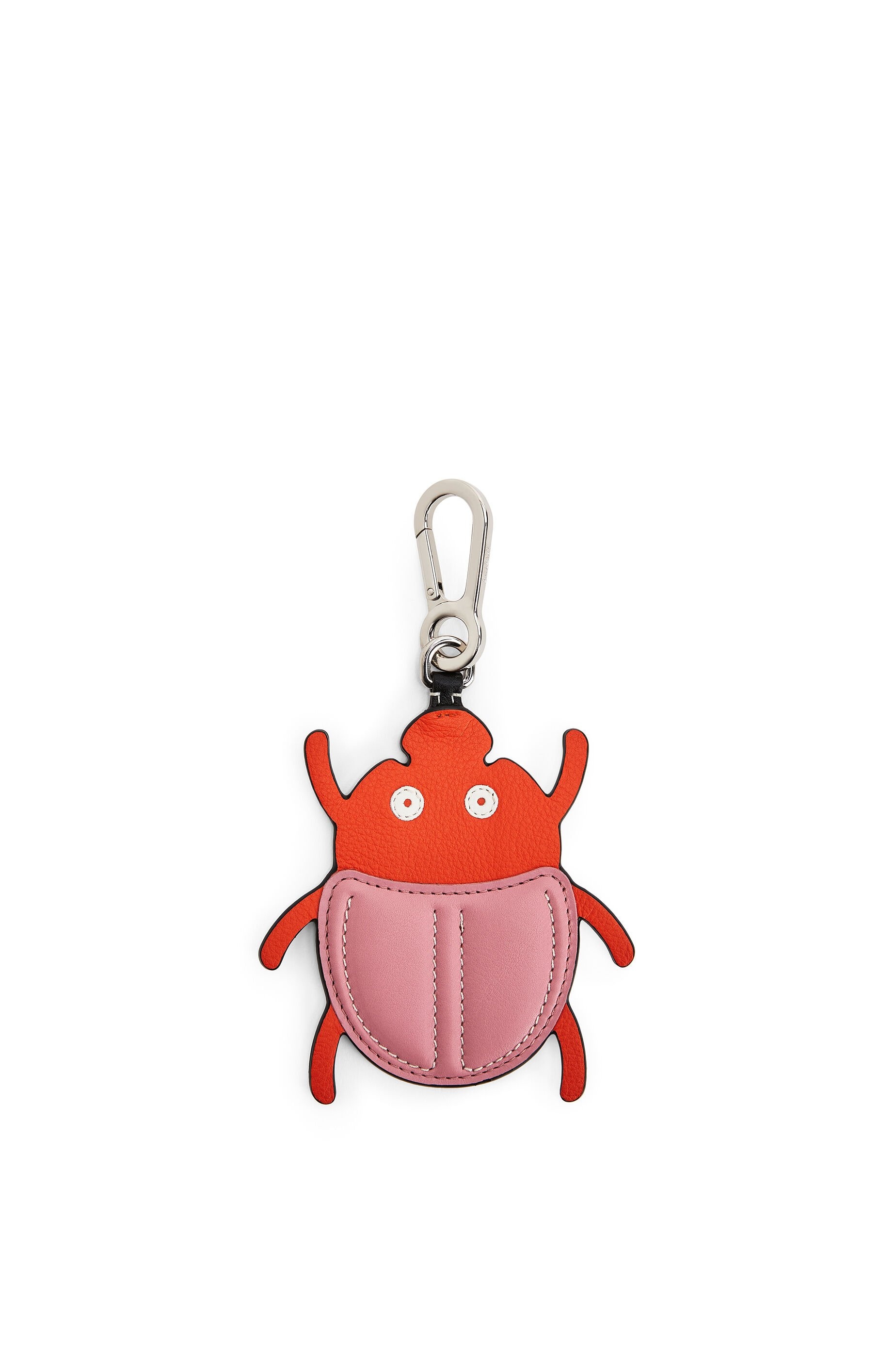 Beetle charm in calfskin - 1