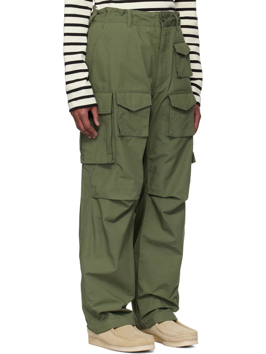 Khaki FA Cargo Pants - 2