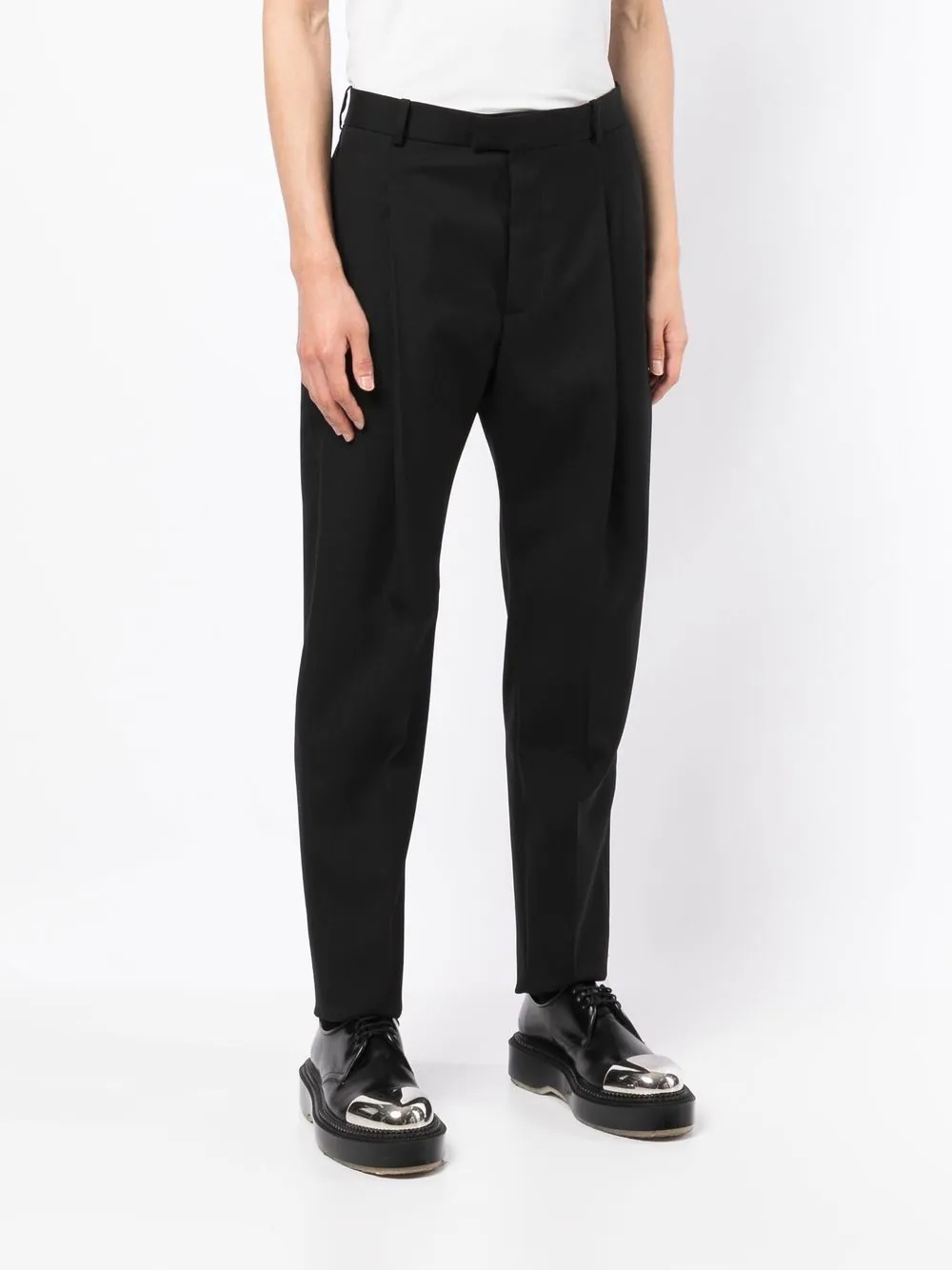 tapered tailored trousers - 3