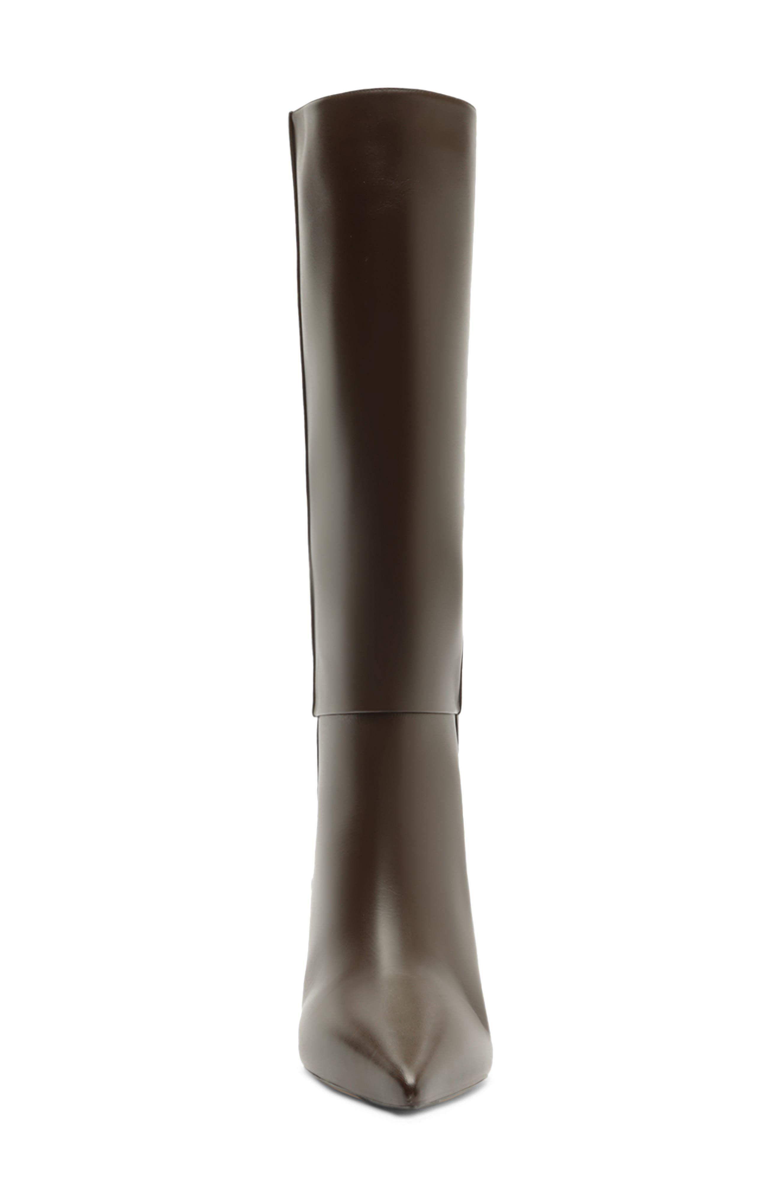 Alexandre Birman Brena Pointed Toe Knee High Boot in Brown at Nordstrom - 4