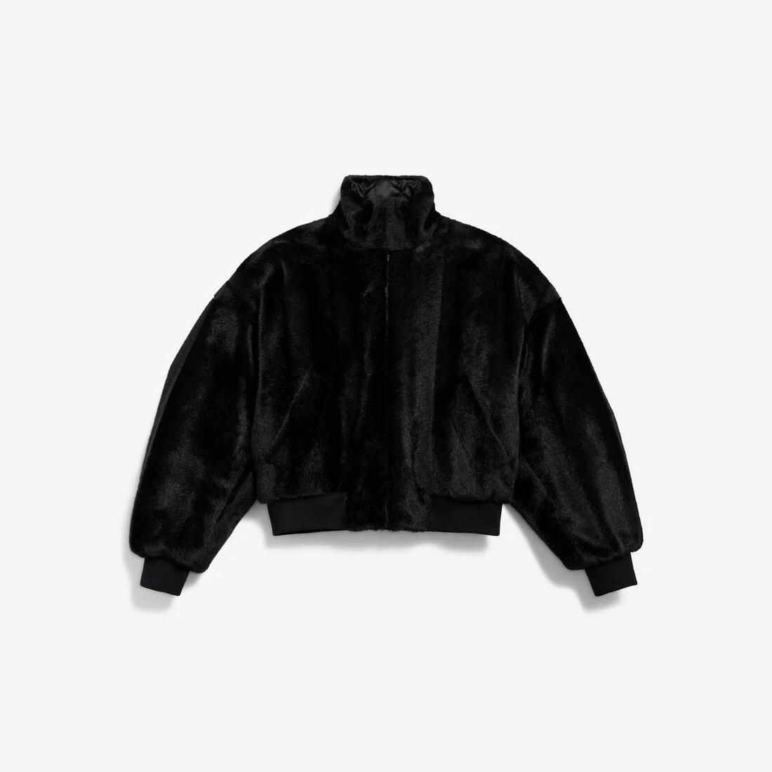 Women's Cropped Jacket in Black - 1