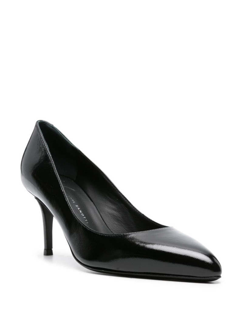 Giuseppe Zanotti Jakye 75mm patent-leather pumps outlook