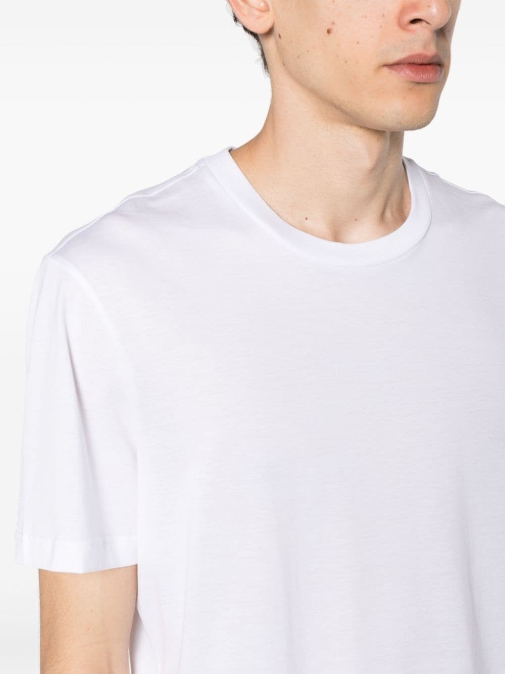 crew-neck cotton T-shirt - 5
