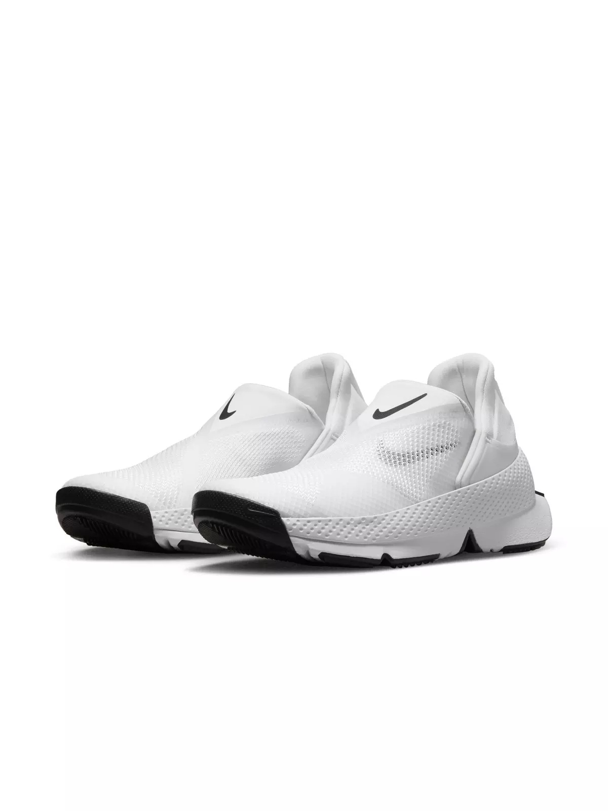 Go FlyEase "White/Black" Women's Shoe - 3