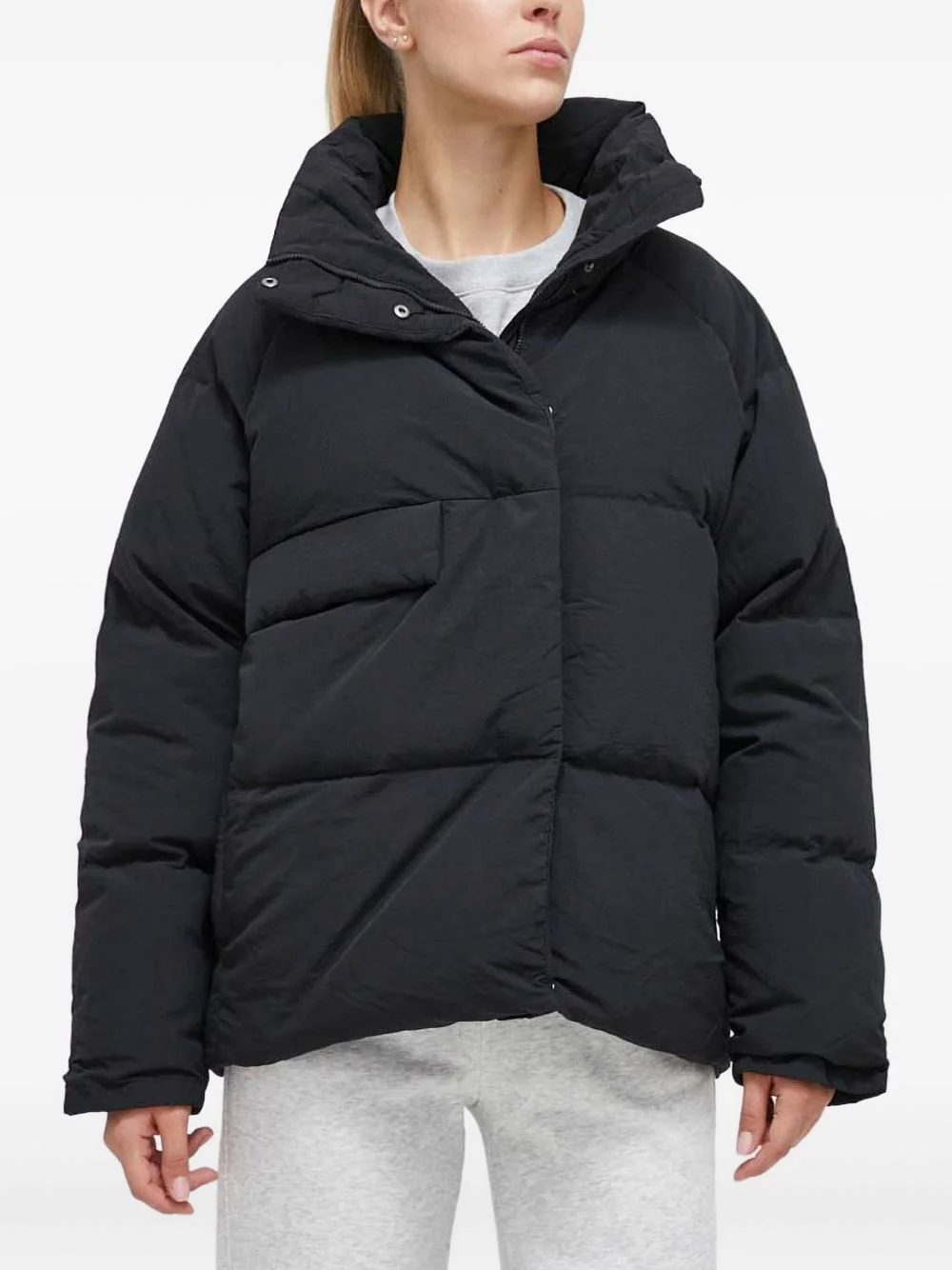 quilted puffer jacket - 1