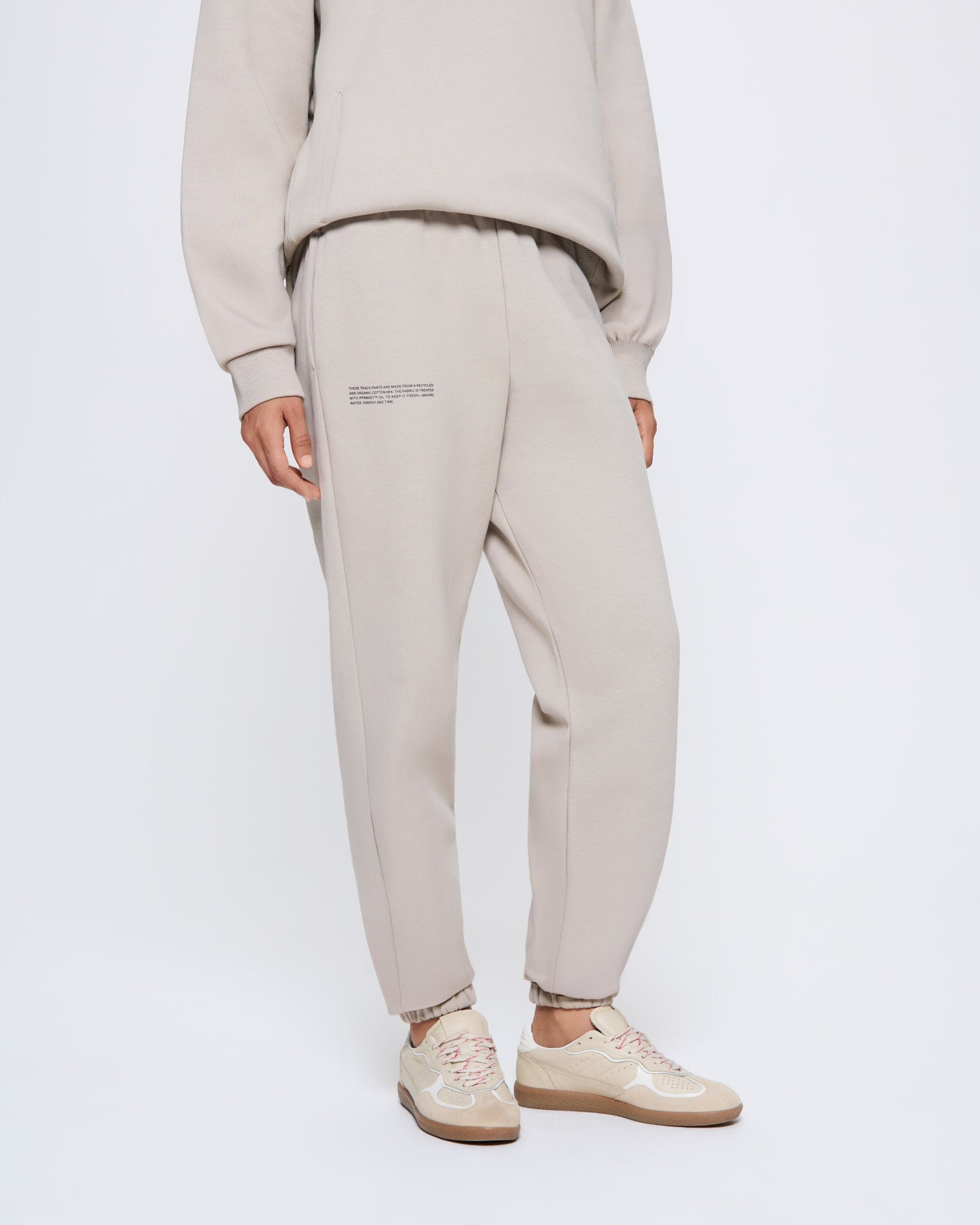 Womens 365 Heavyweight Track Pants - Stone - 3