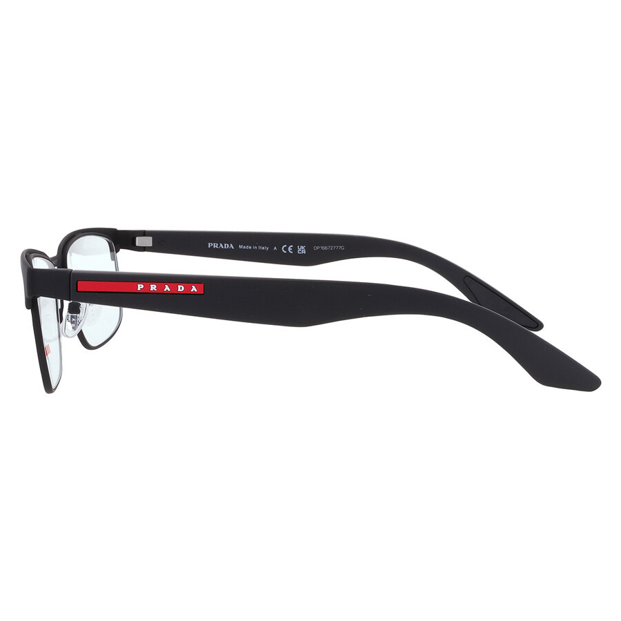 Prada Linea Rossa Demo Rectangular Men's Eyeglasses PS 51PV DG01O1 54 - 4