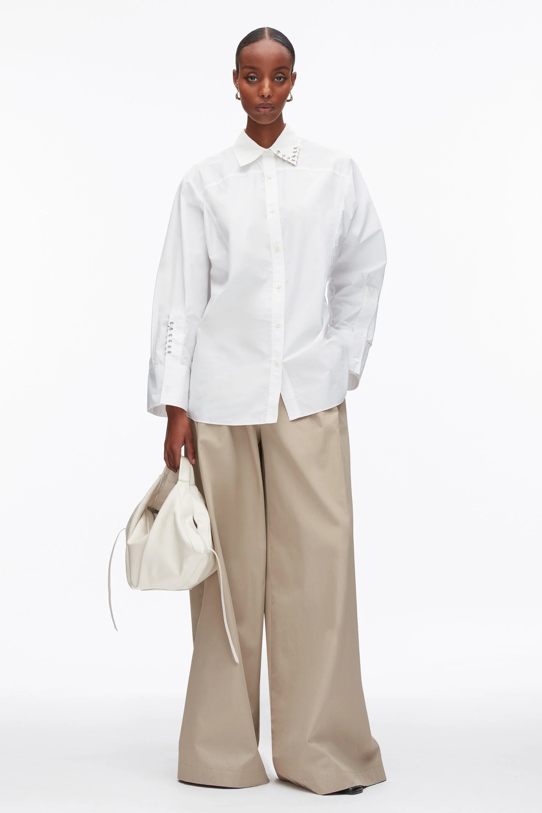 Embellished Oversize Shirt - 1