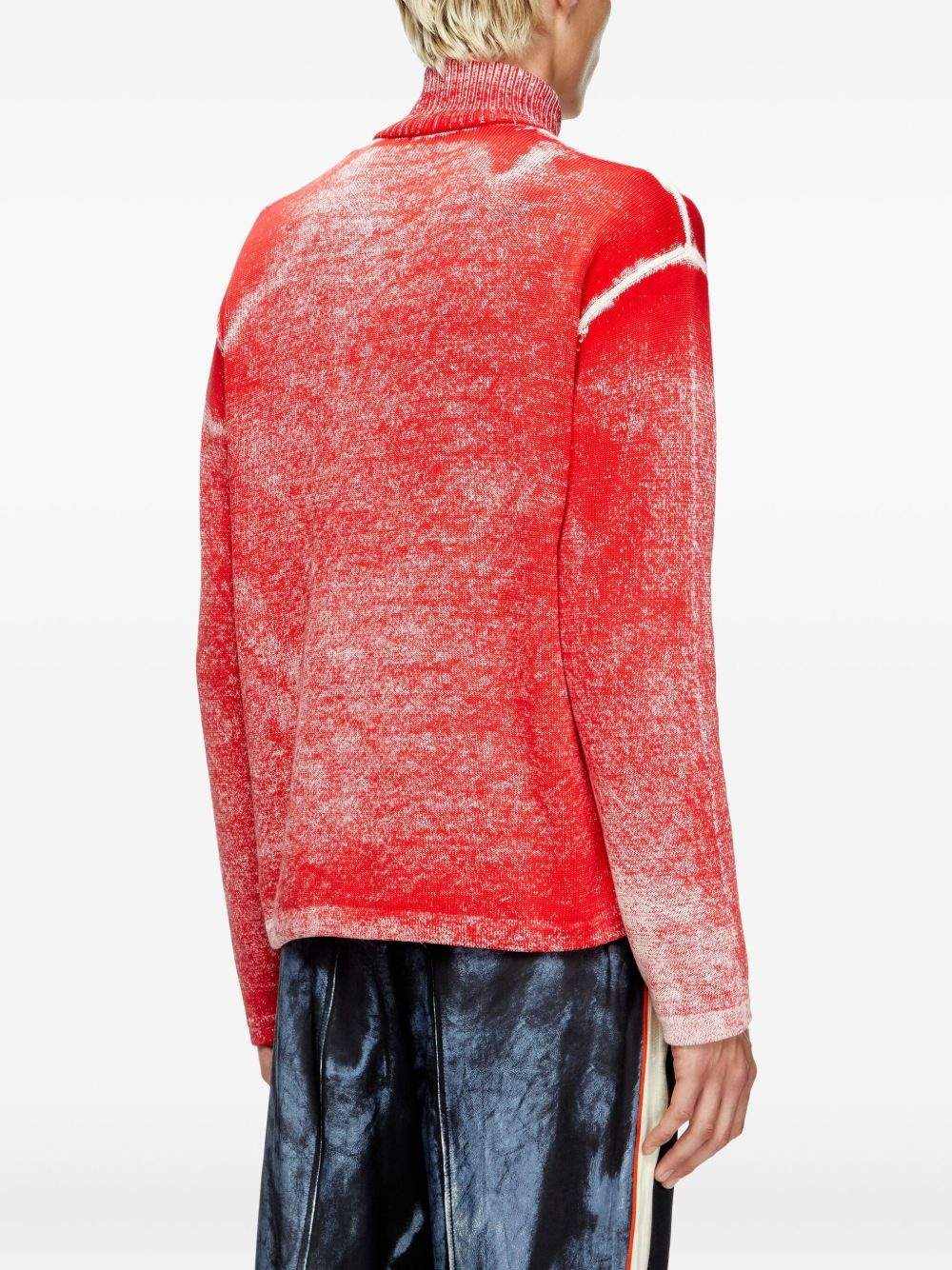 K-Oliba-Jkt graphic-print zip-fastening cardigan - 4