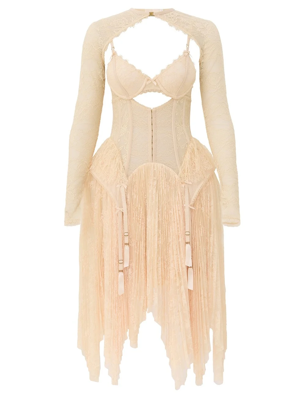 VALIANT LINGERIE MINI DRESS - 1