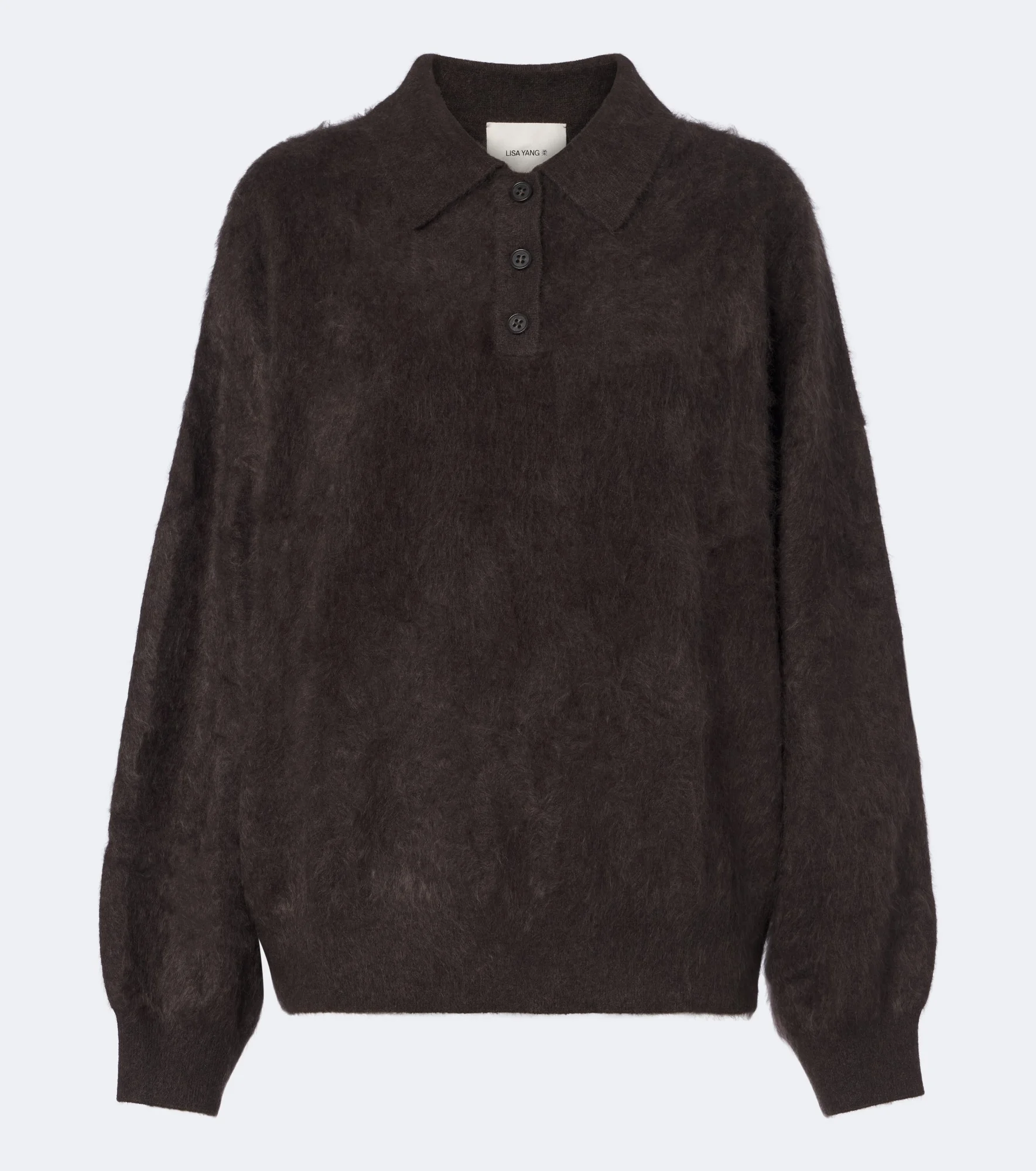Valdis cashmere polo sweater - 1