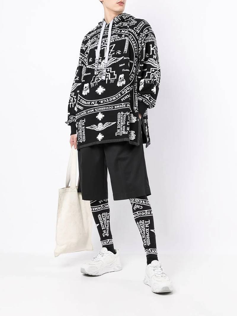 KTZ church print leggings outlook