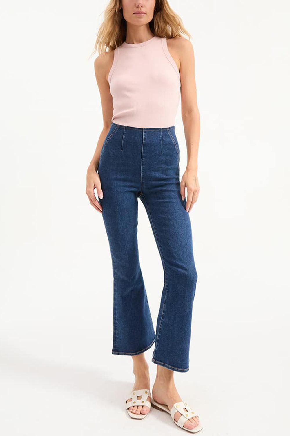 Carson Off-Duty Kick-Flare Jean - 2