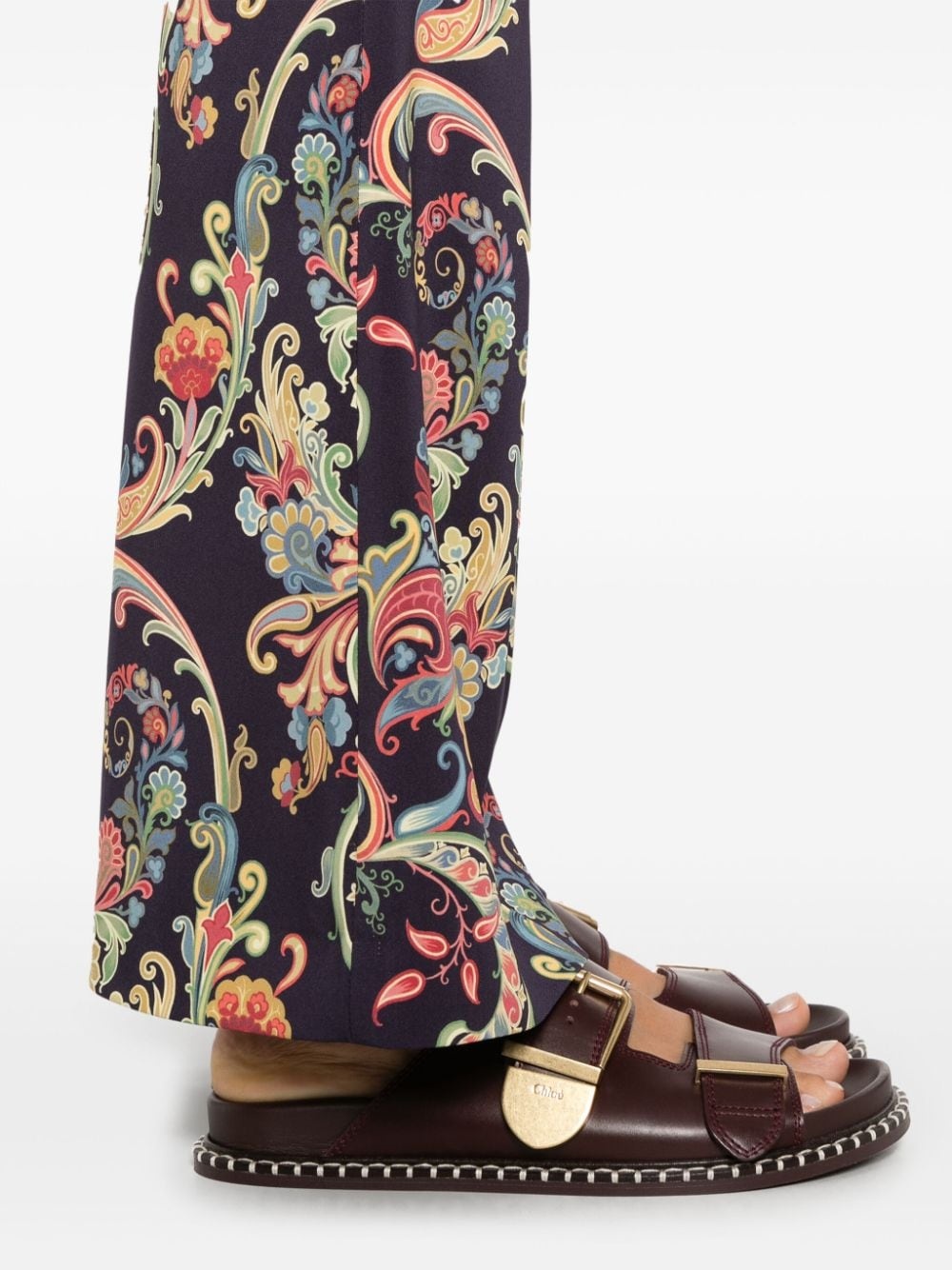 paisley-print trousers - 5