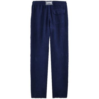 Vilebrequin Men Linen Pants Solid outlook