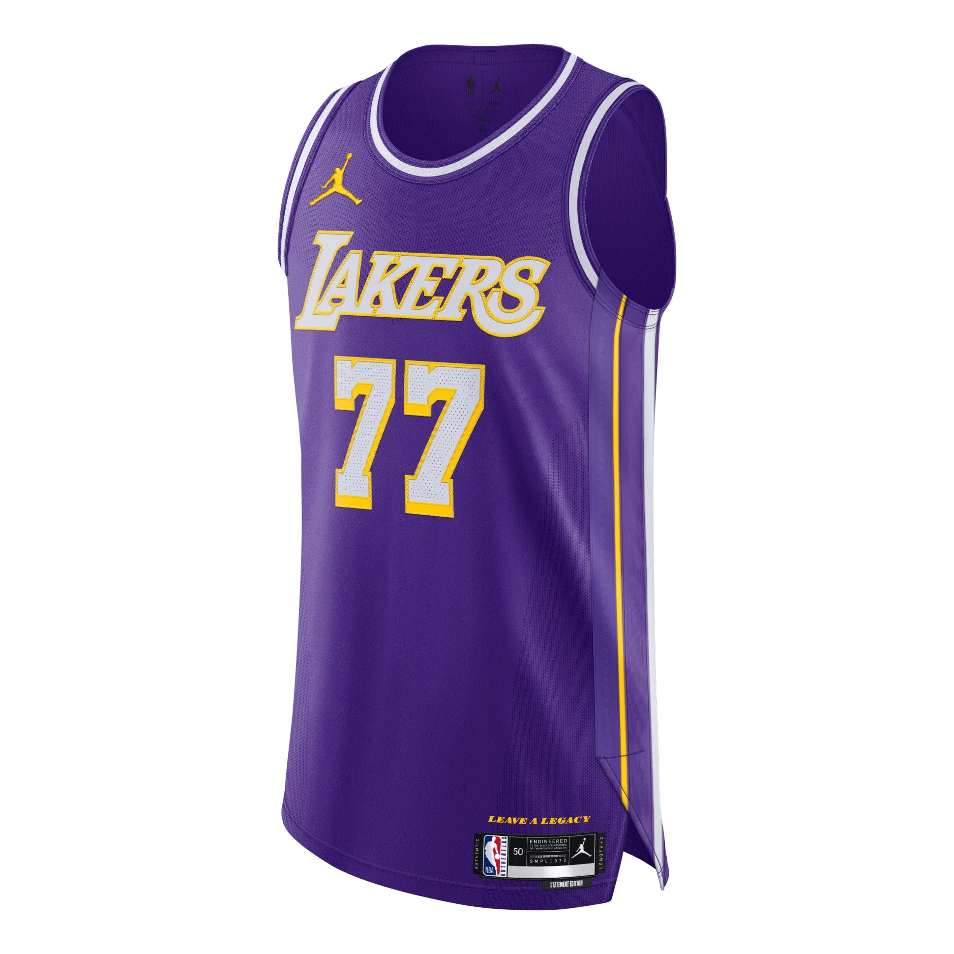 Air Jordan Los Angeles Laker 2025/26 Statement Edition Jersrey 'Away - Luka Dončić' HM5510-505 - 1