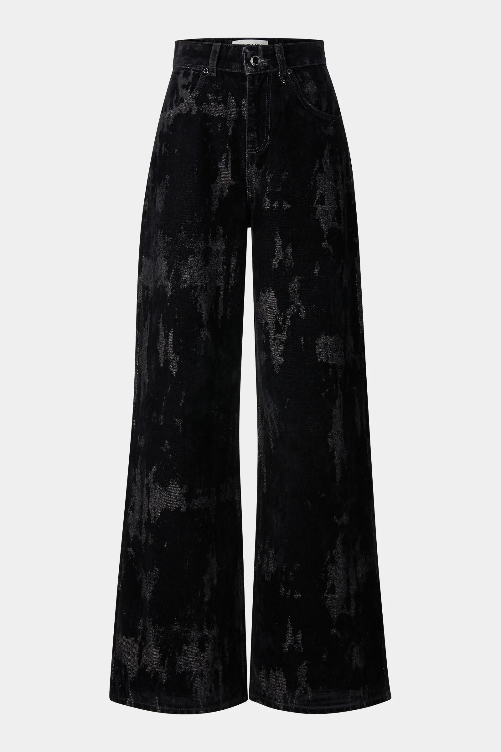 Lizzy Wide-Fit Jeans in Black - 1