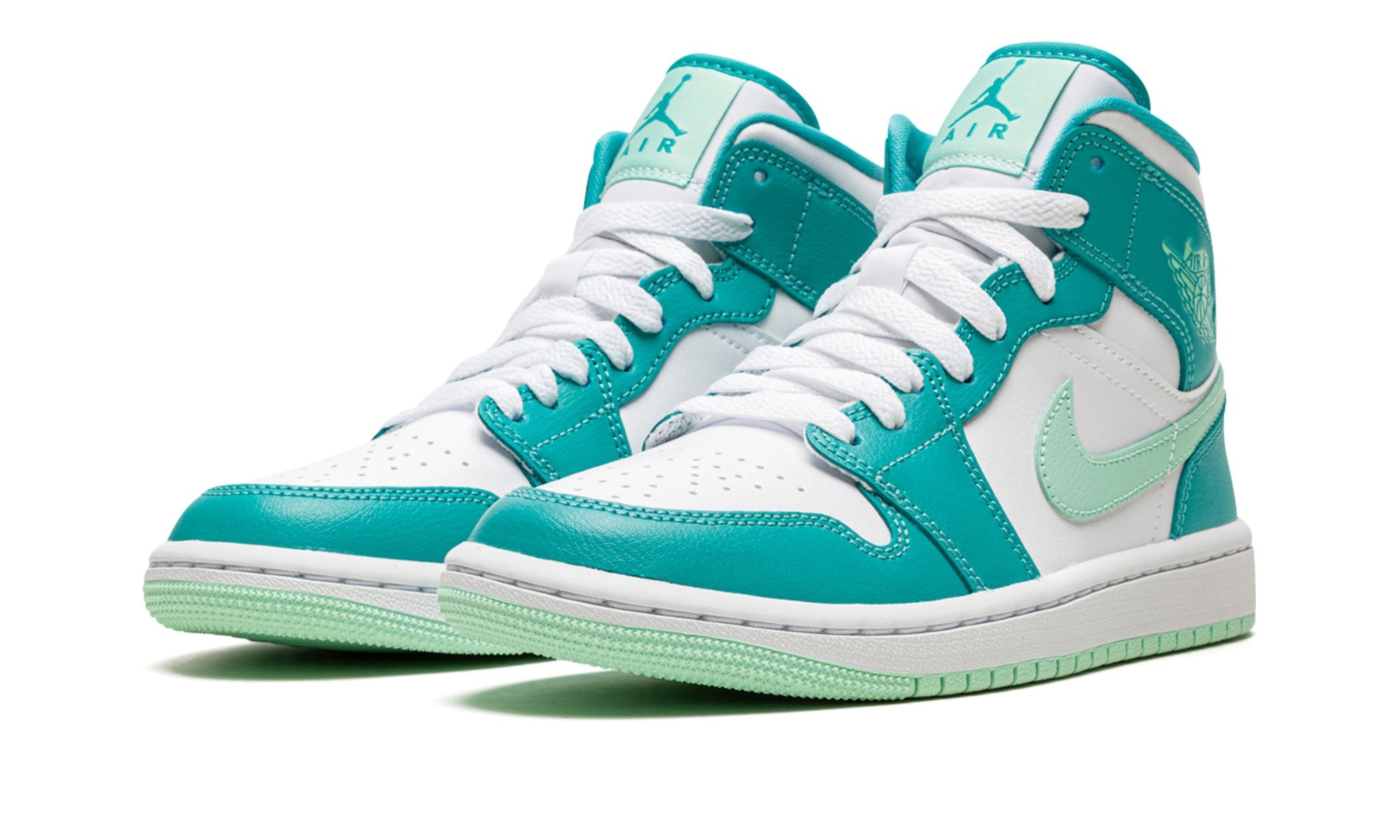 Wmns Air Jordan 1 Mid "Washed Teal" - 2