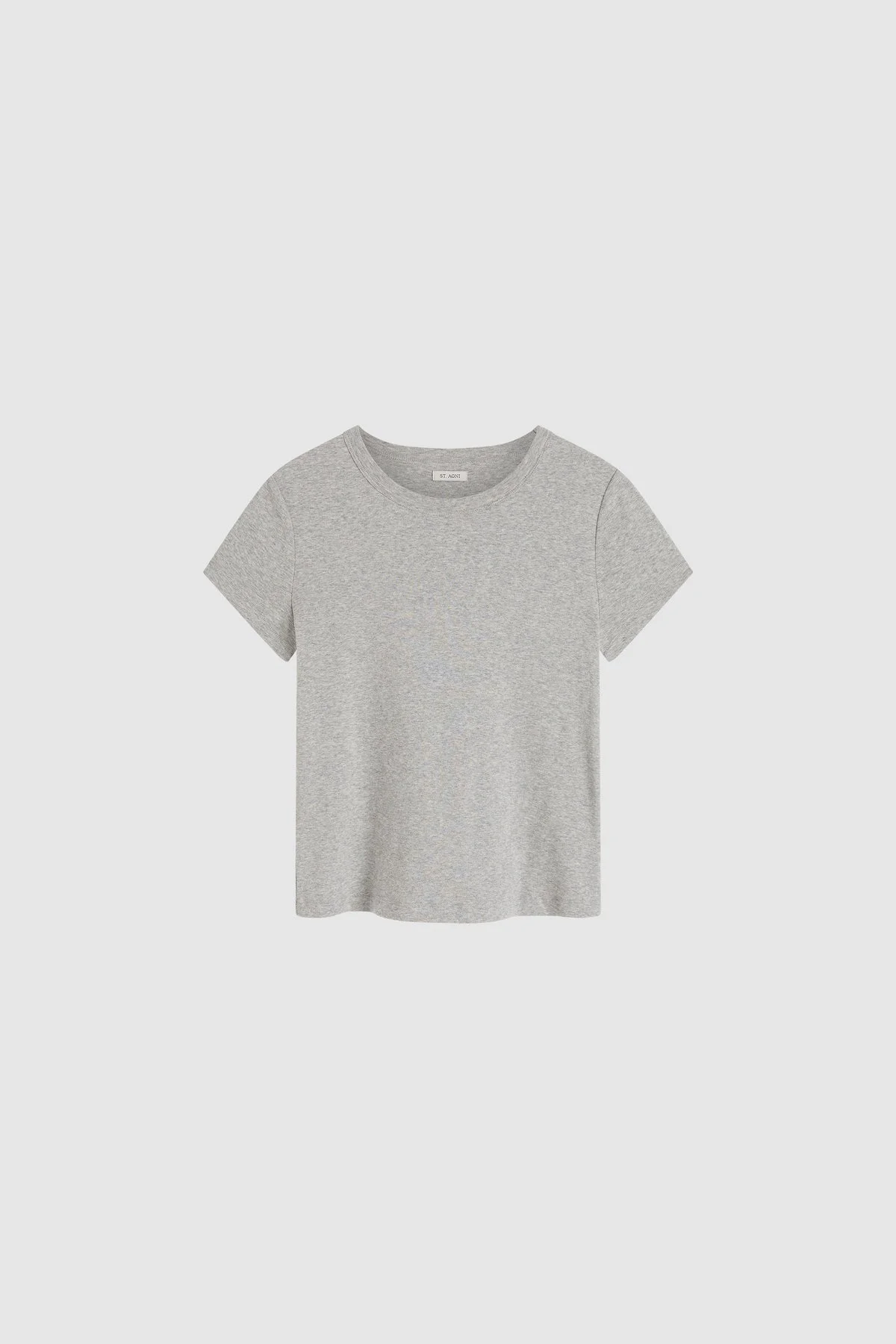 Organic Cotton Baby Tee - Grey Marle - 1