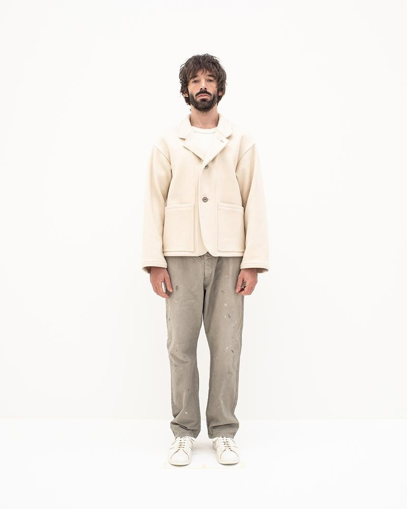 visvim HAYWARD JKT (MELTON) IVORY outlook