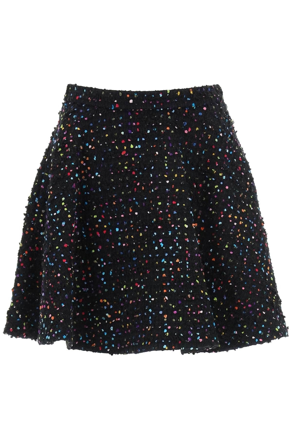 TWEED POIS MINI SKIRT - 1