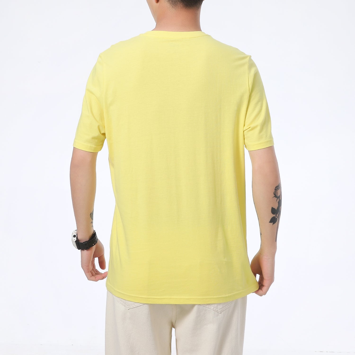 PUMA Summer Court Graphic T-Shirt 'Yellow' 845864-38 - 4